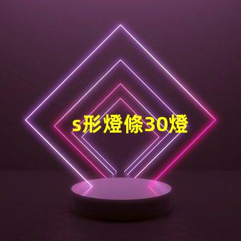 s形燈條30燈