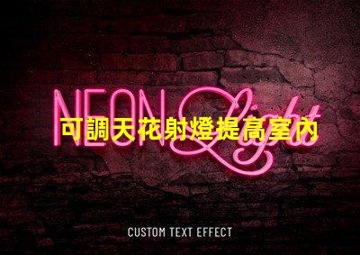 可調天花射燈提高室內照明靈活性的最佳選擇