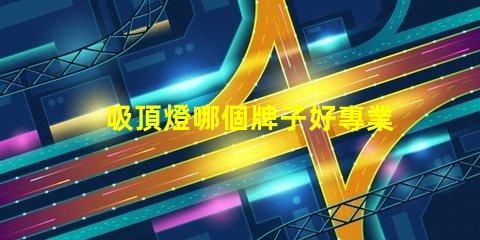 吸頂燈哪個牌子好專業評測的品牌推薦,助您挑選最佳選項