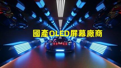 國產OLED屏幕廠商排名2023年度行業領先者揭秘