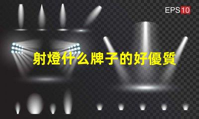 射燈什么牌子的好優質射燈品牌推薦與對比
