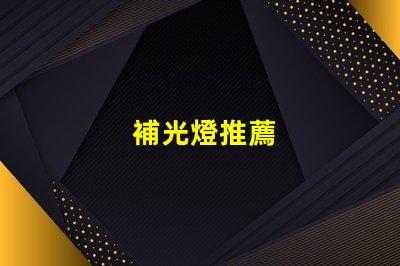 補光燈推薦